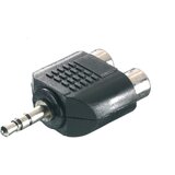 Vivanco 46/0502 ADAPTER 3.5 ST M/2XČINČ Ž | Shoptok.si