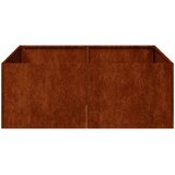  Sadilica boja hrđe 80x80x30 cm od pohabanog čelika | Eponuda.com