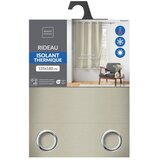 Douceur d intérieur Bež izolacijska/za delno zatemnitev zavesa iz mikrovlaken 135x180 cm Micropolar – | Shoptok.si
