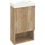 Sapho Zidni ormarić bez umivaonika u dekoru hrasta u prirodnoj boji 30x53 cm Latus Xi – | shoptok.hr