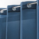 Douceur d intérieur Temno modra prosojna zavesa 140x240 cm Telma – | Shoptok.si