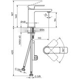 Rosan S2 Gold baterija za lavabo | ePonuda.com