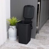 Addis Črn plastičen koš za smeti 18 l – | Shoptok.si