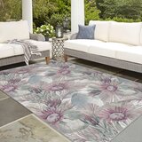 Mila Home Ljubičasti/sivi perivi tepih 160x230 cm Dusty Flowers – | shoptok.hr