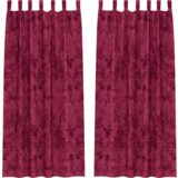  Somotske zavjese 2 kom s okovom bordo 245x140 cm | shoptok.hr