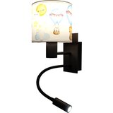 Brilagi LED fleksibilna lampa BOBO 1xE27/25W/230V + LED/3W crna/bela/sa životinjskim motivima | Eponuda.com