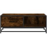  Stolić za kavu boja dimljenog hrasta 90x57x35 cm drvo i metal | Eponuda.ba