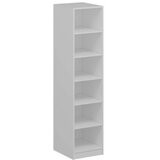 Hanah home Ormar Minar Kale-8689, 45x190x52 cm, Bijela | Eponuda.ba