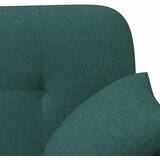  Ljubavni kauč s gumbima Tamnozelena 120 x 65 x 79 cm Tkanina | Eponuda.com