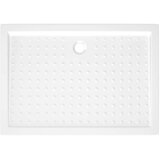  Tuš kad s pikami bela 70x100x4 cm ABS, (20683838) | Shoptok.si