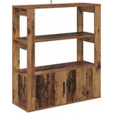 vidaXL Strani šal Star les 30 x 80 x 90 cm Konstruiran les, (5000107397) | Shoptok.si