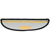  Prostirke za stepenice 10 kom 56x17x3 cm Crne poluokrugle | Eponuda.com