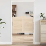 vidaXL Okretna vrata s rešetkama Dizajn 2 para 80x100 cm puno drvo bor