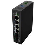 Lanberg ILGE-4P-2S-90 LIGHT INDUSTRIAL POE SWITCH 1XBT 3XAT 2XSFP DIN GIGABIT ETHERNET | shoptok.hr