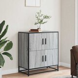  Komoda boja hrasta sonome 68x35x76 cm konstruirano drvo Siva | shoptok.hr