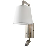  Brilagi - LED zidna lampa RAYA 1xE14/40W/230V + LED/3W bela/mat hrom | Eponuda.com