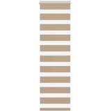 vidaXL Zebra zavesa peščeno rjava 50x100 cm širina blaga 45,9 cm poliester, (5000297271) | Shoptok.si