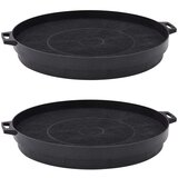  Ogleni filtri za kuhinjsko napo 2 kosa 210 mm, (21831791) | Shoptok.si