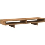 vidaXL Stalak za monitor boja hrasta 100x27x15 cm konstruirano drvo | shoptok.hr