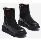Resti Black women's flat-heeled boots Mefina- Footwear | Shoptok.si