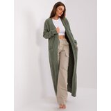 Wool Fashion Italia Cardigan-AT-SW-2395.30-khaki | shoptok.hr