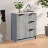  Komoda siva sonoma 60x30x70 cm inženirski les, (20654932) | Shoptok.si