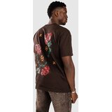 Monet Skateboards Cross Stitch Collage Boxy T-shirt dark chocolate Cene