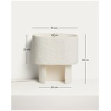 Kave Home Bela namizna svetilka (višina 37,5 cm) Bedala – | Shoptok.si