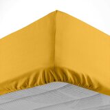 Douceur d intérieur Rumena napenjalna bombažna rjuha 180x200 cm Lina – | Shoptok.si