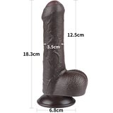 Lovetoy 2024 Dildo Lovetoy Sliding Skin Dual Layer Black 7'' | Shoptok.si