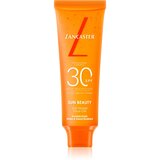 Lancaster Sun Beauty Invisible Face Gel SPF30 vodoodporna zaščita pred soncem za obraz 50 ml unisex | Shoptok.si