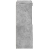  Komoda s LED svjetlima siva boja betona 60,5x37x100 cm | shoptok.hr