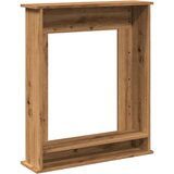 vidaXL Okvir za kamin artisan hrast 75x20x87,5 cm inženirski les | Shoptok.si
