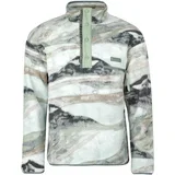 Flis Helvetia II Printed Half Snap Fleece Siva