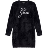 Guess Kratke obleke LS SWEATER DRESS Črna Cene