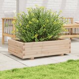  Vrtna sadilica 90 x 60 x 26,5 cm od masivne borovine | shoptok.hr