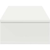  Zidna polica s ladicama bijela 80x34x17 cm izrađeno drvo | shoptok.hr