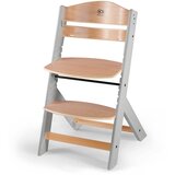 Kinderkraft otroški stol za hranjenje enock™ wooden/grey | Shoptok.si