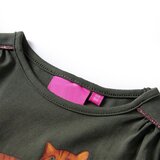  Dječja majica dugih rukava kaki 116 | shoptok.hr