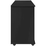  Gležnji kabinet Črna 100 x 39 x 65,5 cm Masivno borovo les, (5000232467) | Shoptok.si