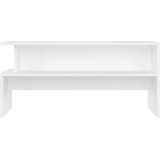  Stolić za kavu bijeli 90 x 55 x 42,5 cm od konstruiranog drva | shoptok.hr