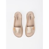 GOODIN Gold platform sandals with a pin | Shoptok.si