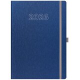  Dnevnik GLASGOW B5 2027 plavi 17x24cm P20 Slike