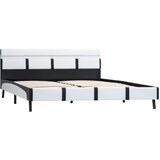  Okvir za krevet od umjetne kože LED bijeli 160 x 200 cm | shoptok.hr