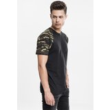 UC Men Raglan contrasting blk/woodcamo t-shirt | shoptok.hr