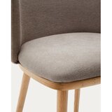 Kave Home Svetlo rjav jedilni stol Ciselia – | Shoptok.si