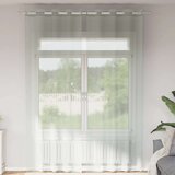 Voile zavjese s ušicama 2 kom svijetlosive 140x300 cm | shoptok.hr
