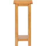  Stranska mizica 27x24x55 cm trdna hrastovina, (20818555) | Shoptok.si