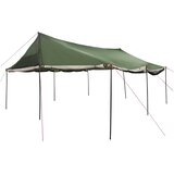  Obiteljski šator Zelena 600 x 400 x 268 cm Poliester i čelik | Eponuda.com