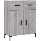  Visoka komoda siva sonome 69,5x34x180 cm od konstruiranog drva | shoptok.hr